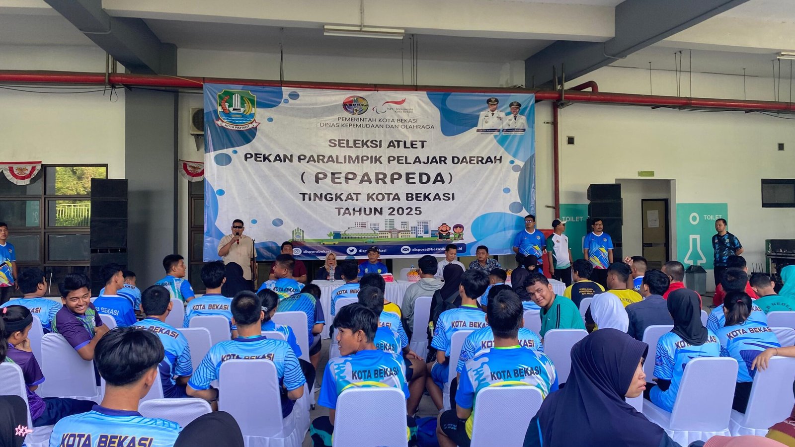20 Atlet Disabilitas Kota Bekasi Siap Berlaga di Peparpeda Provinsi Jawa Barat